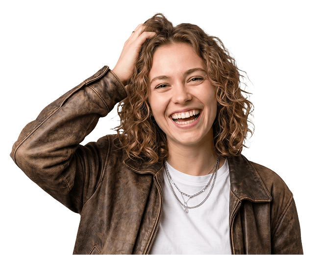 Person smiling
